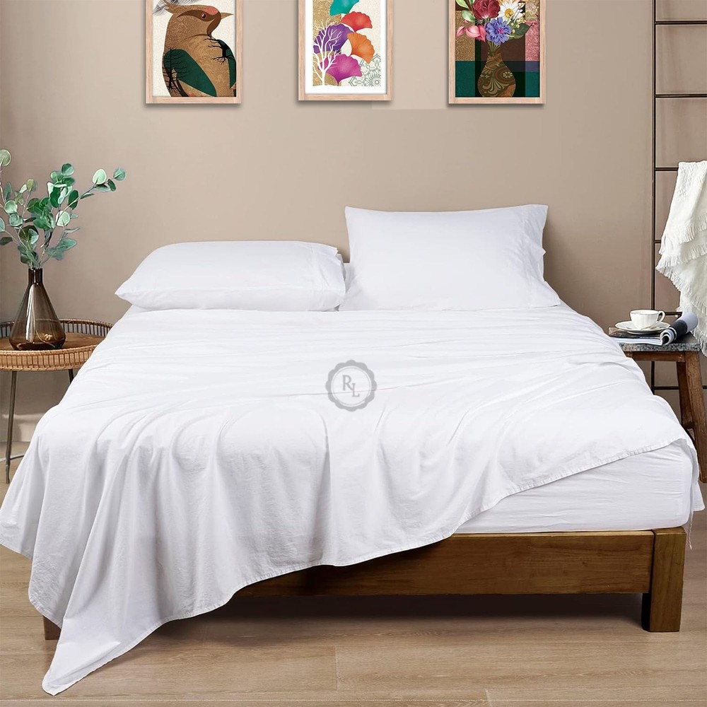 Raj Queen Short Sheet Set - Egyptian Cotton 600 Thread Count
