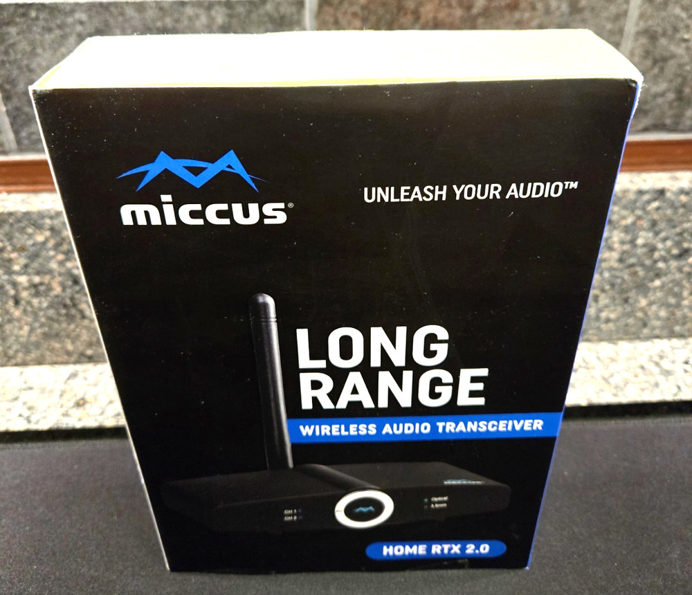 MICCUS LONG RANGE WIRELESS AUDIO TRANSCEIVER