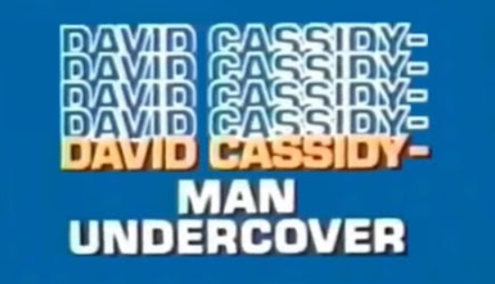 DAVID CASSIDY: MAN UNDERCOVER / E. Arthur Kean 1978 TV Script "Deadly Convoy"