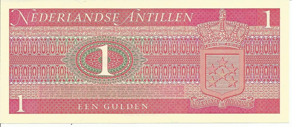 Netherlands $1 Een Gulden Note - UNC - Banknote # 1
