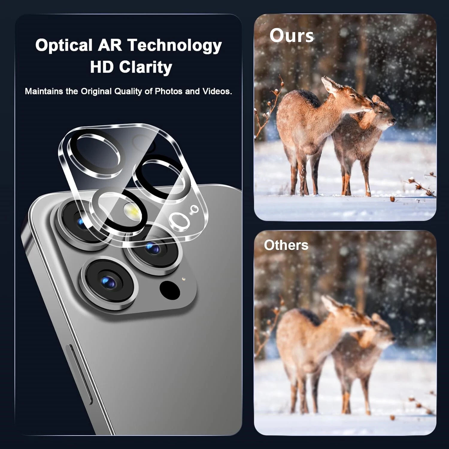 LOT Back Camera Lens Glass Protector for iPhone 16 15 14 13 12 11 Pro Max Plus