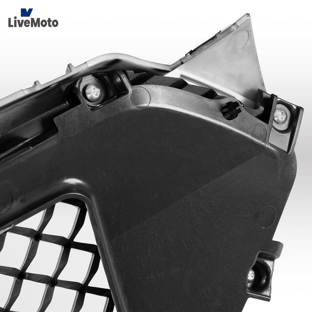 For 2013-2019 Ford Taurus Front Bumper Upper Grille Black Radiator Support Cover