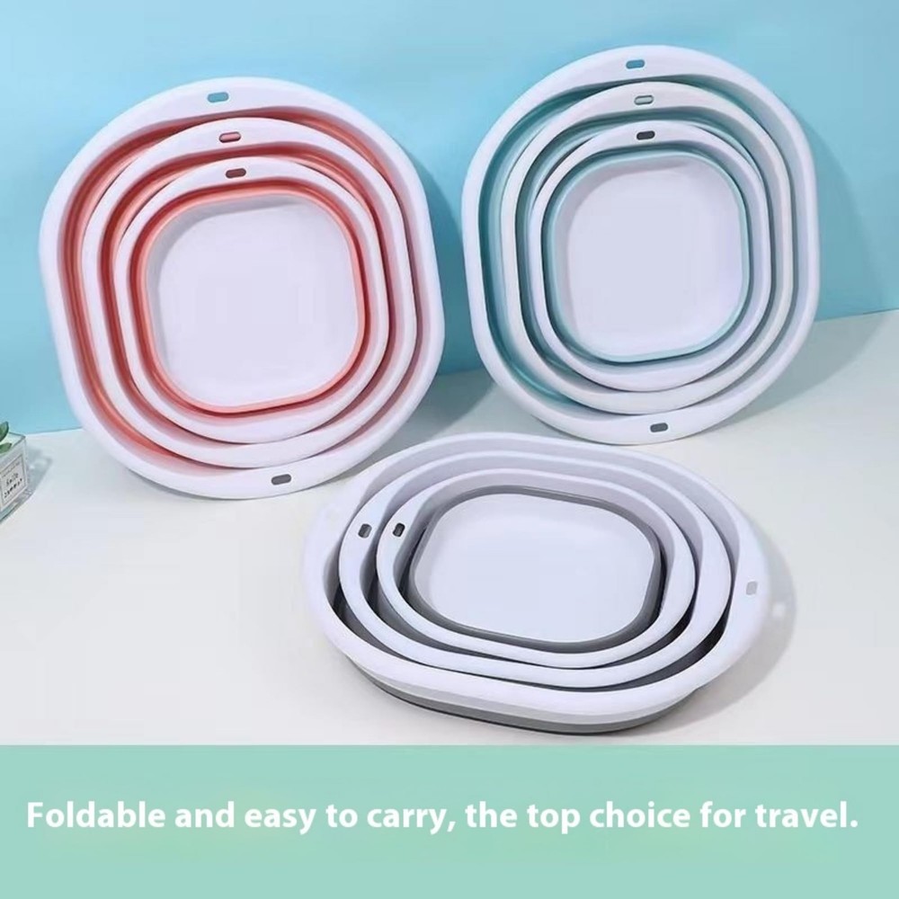 3-piece folding washbasin set, foldable dishwasher basin, space-saving foldin...