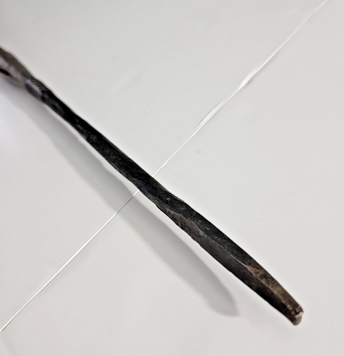 African Kenyan Maasai Hunting Spear Vintage Handmade - 41"