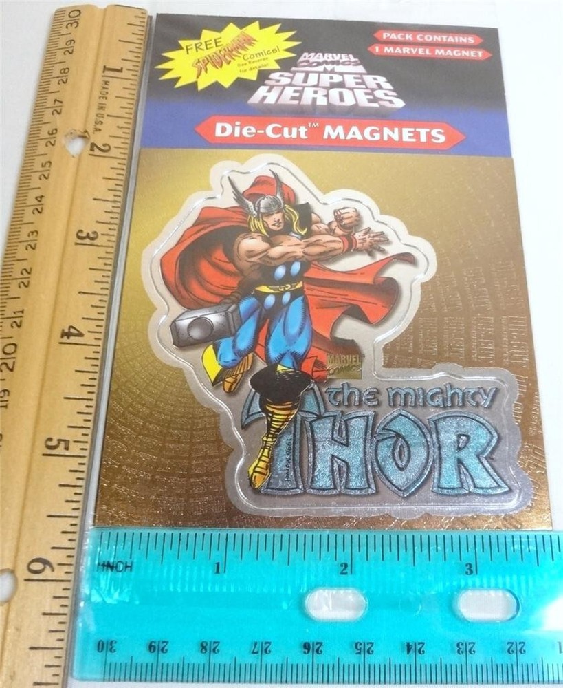 Marvel Comics MIGHTY THOR Die-Cut Magnet from 1996