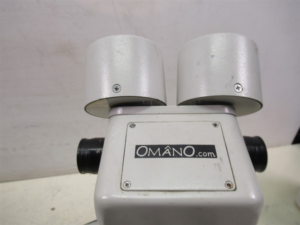 Omano Binocular Stereo Microscope with Boom Stand and Light Source