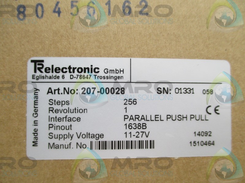 TR ELECTRONIC 207-00028 ENCODER NSMP