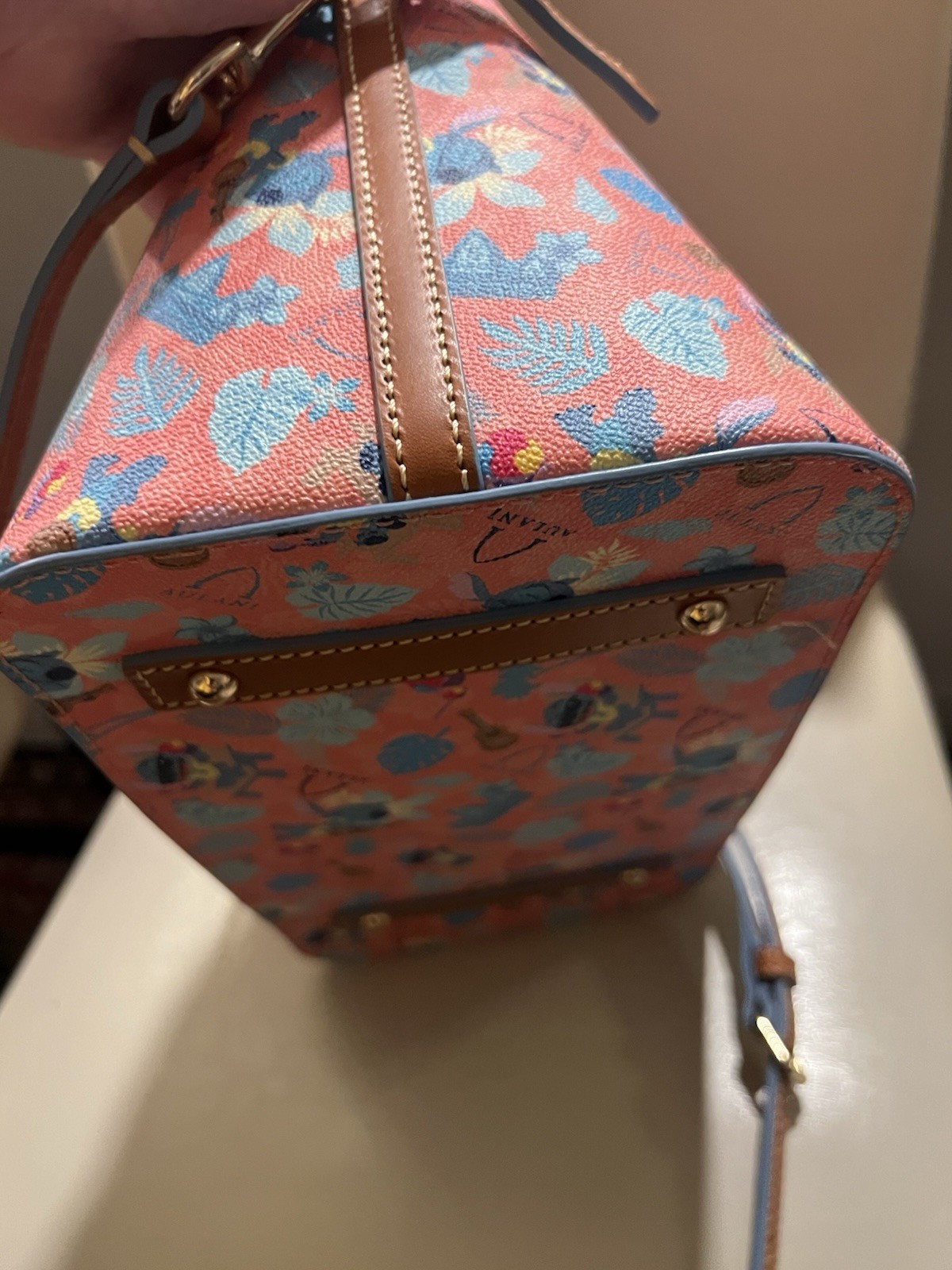 Disney Dooney & Bourke Aulani Stitch Satchel