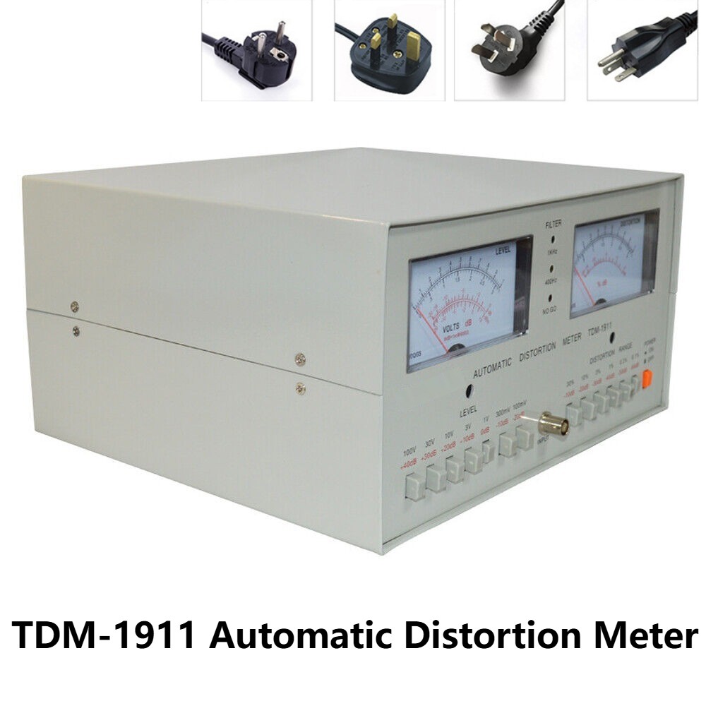 TDM-1911 Automatic Distortion Meter 0.01%-30% Audio Signal Distortion Analyzer
