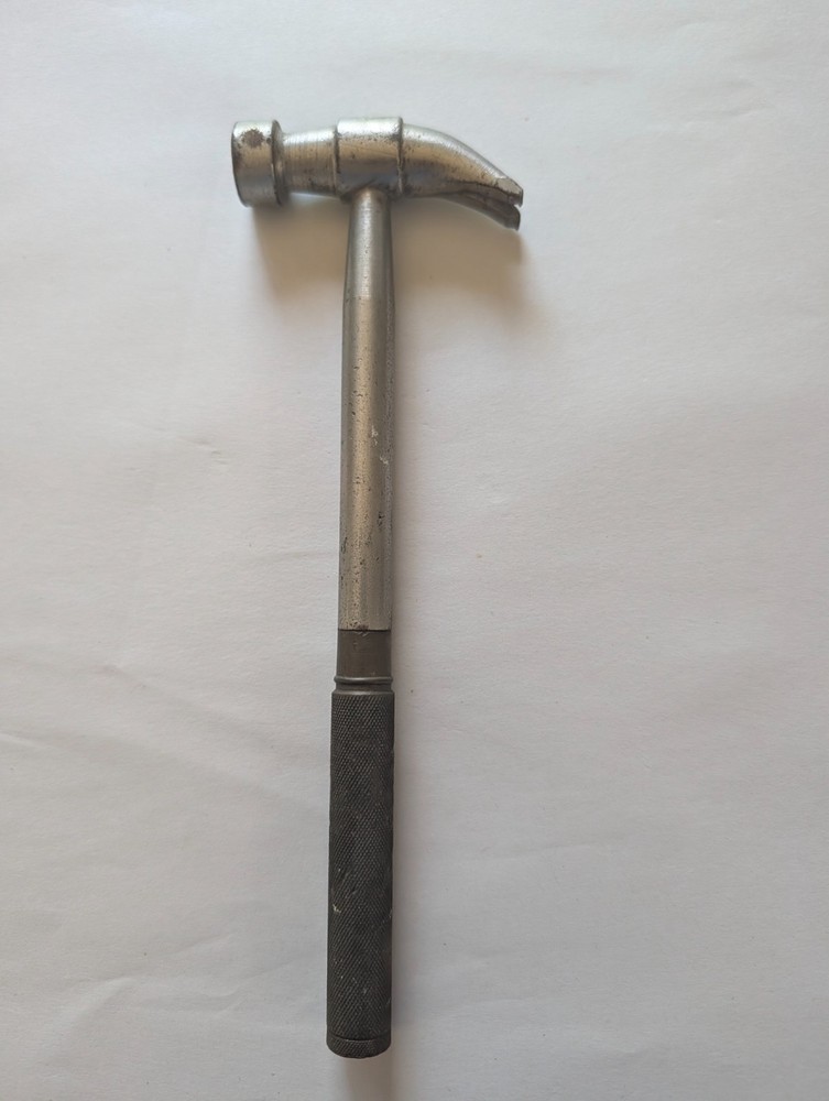 Vintage Claw Hammer with Nesting Flat Tip Screwdrivers - Unbranded