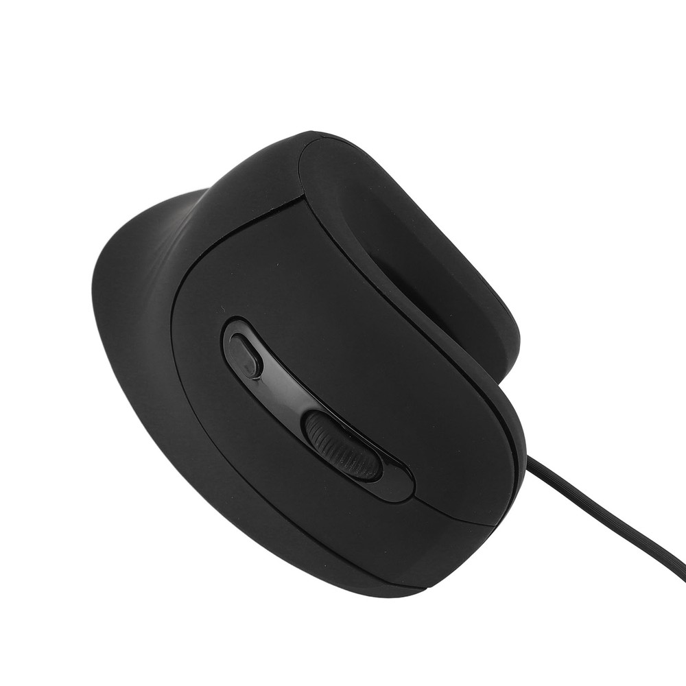 New USB Vertical Wired Mouse 4 Adjustable DPI Silent Click Ergonomic Vertical Op