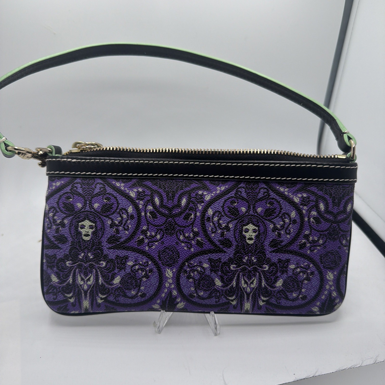 Disney Dooney & Bourke Haunted Mansion Wristlet Wallet Madame Leota