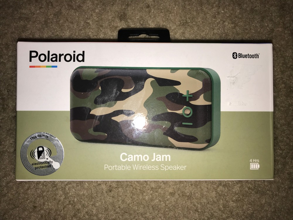 Polaroid Camo Jam Portable Wireless Speaker