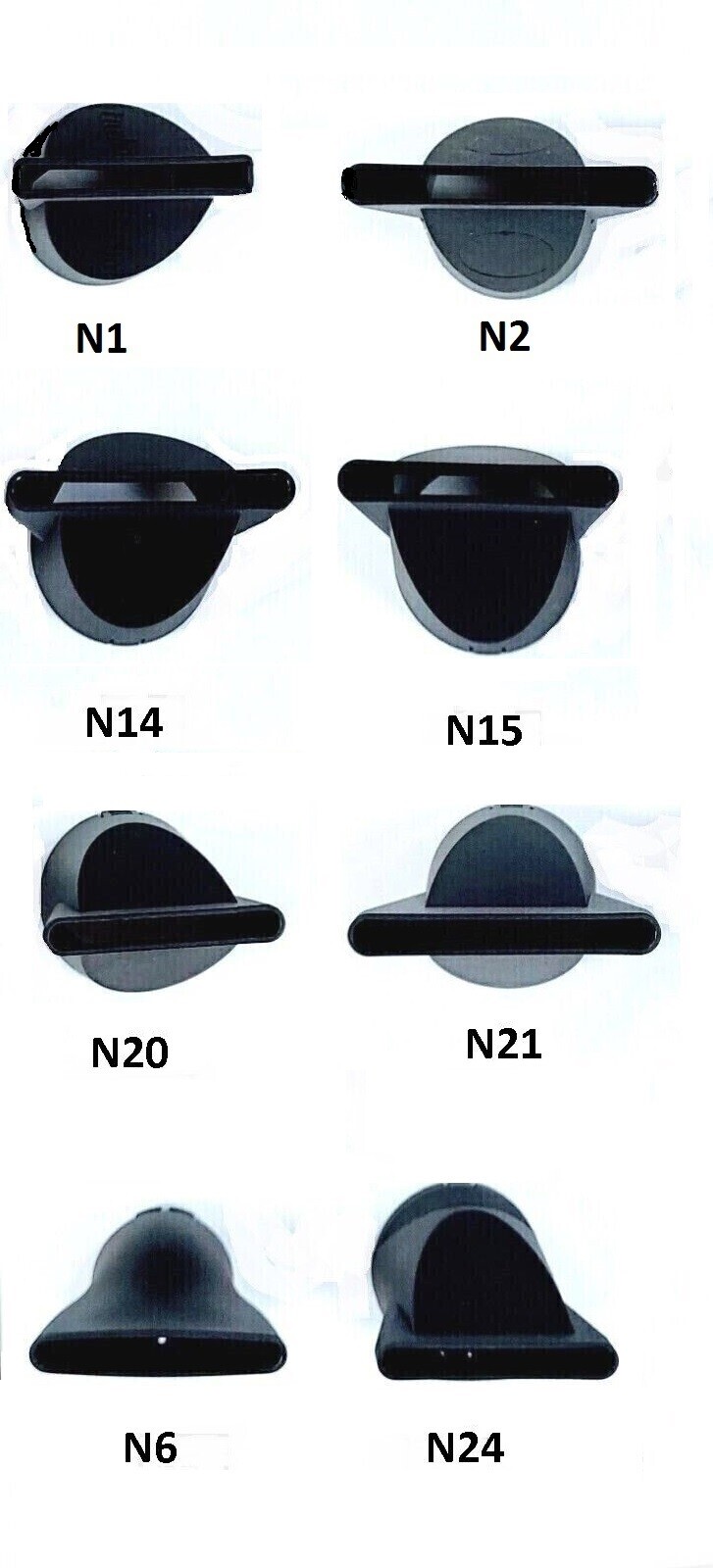 Parts for Hair Dryer TwinTurbo 1500, 2200, 2500, 3200, 3500, 3800,3900