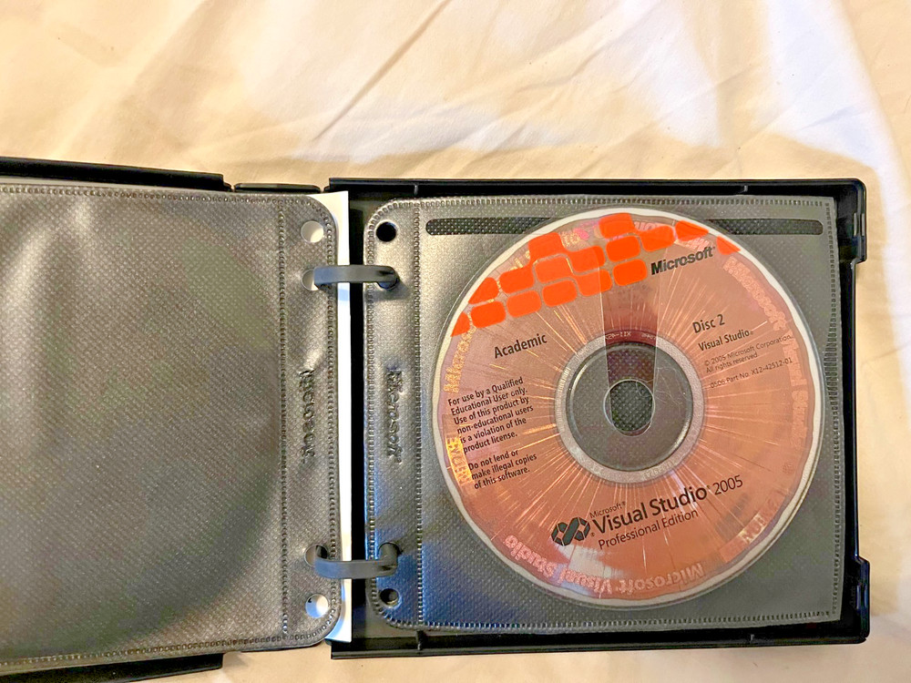 Microsoft Visual Studio 2005 Professional Edition Full Version Academic MSDN