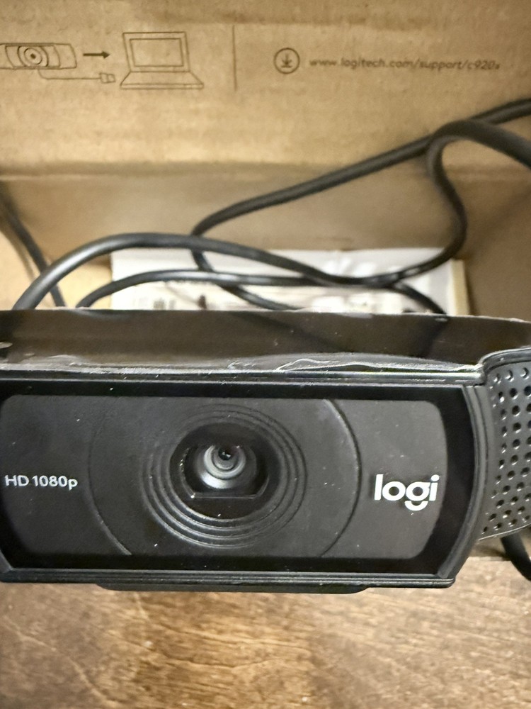 Logitech C920 Pro Stream Webcam - Black