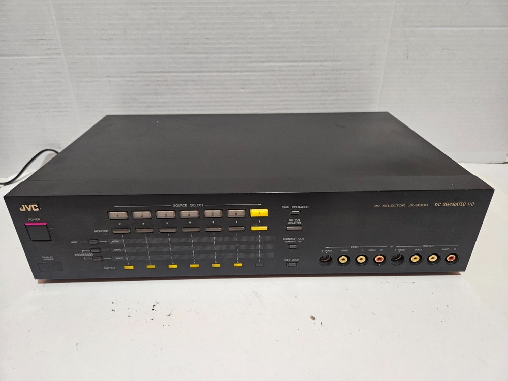 JVC Model JX-S900 AV Selector Switch – High-End Component, Tested & Working