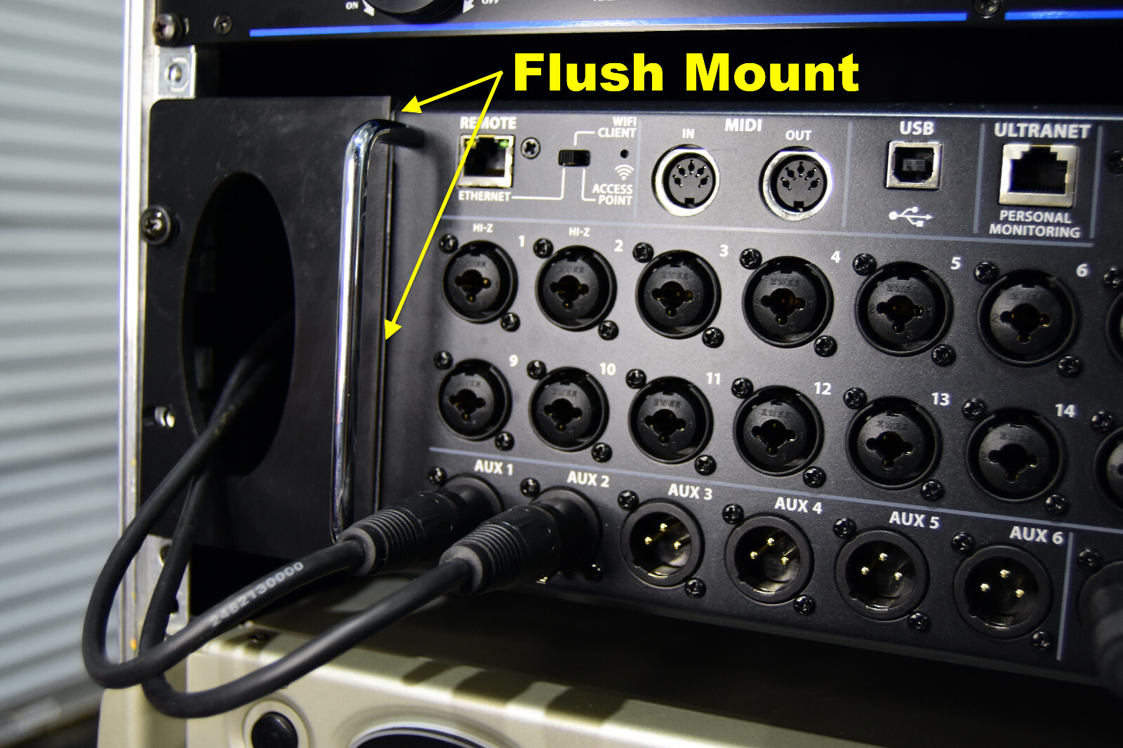 Improved - Rack Ears - Behringer XR16 XR18 SD16 & Midas MR16 MR18 Digital Mixers