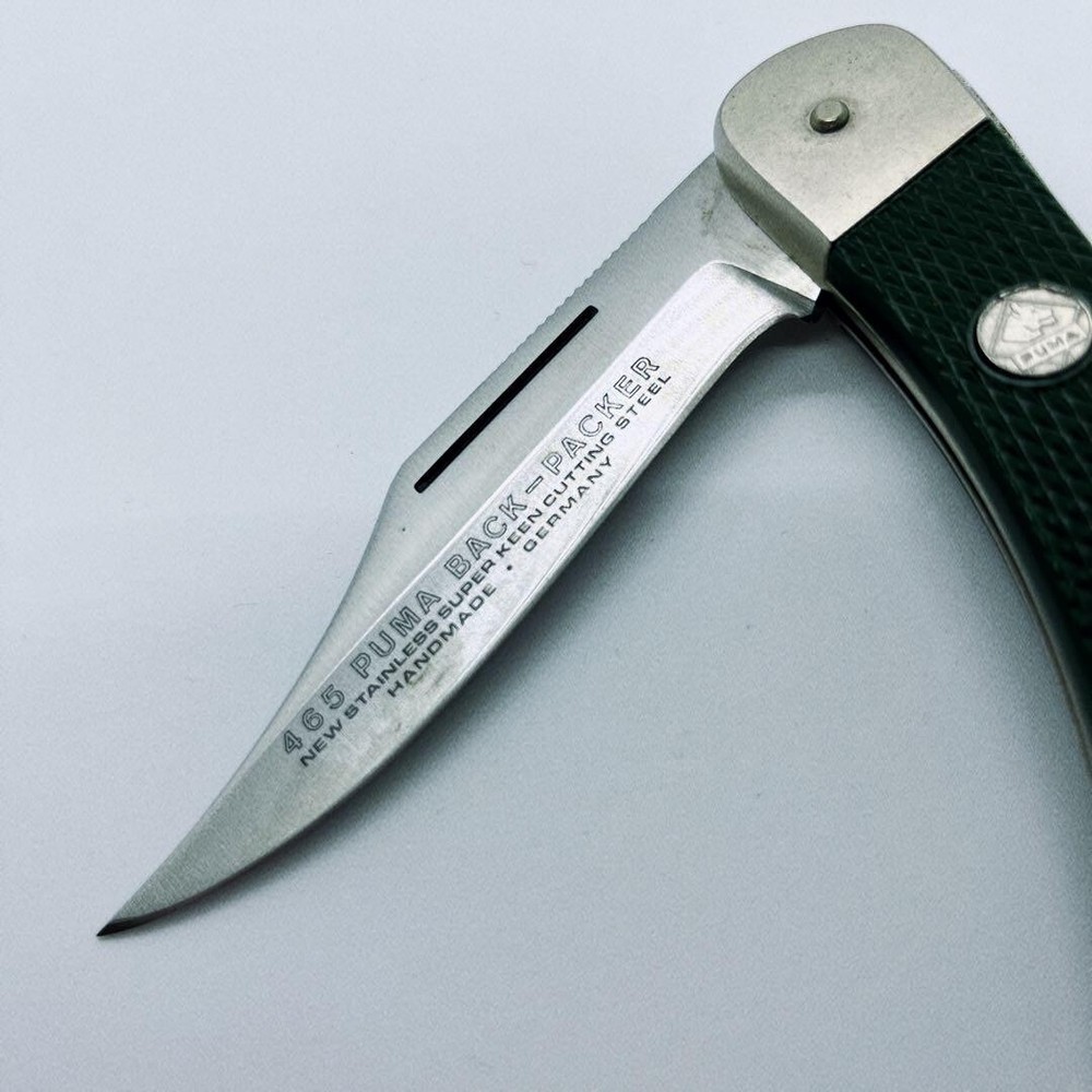 Puma folding knife BACK PACKER Total 19cm Blade 8cm with case