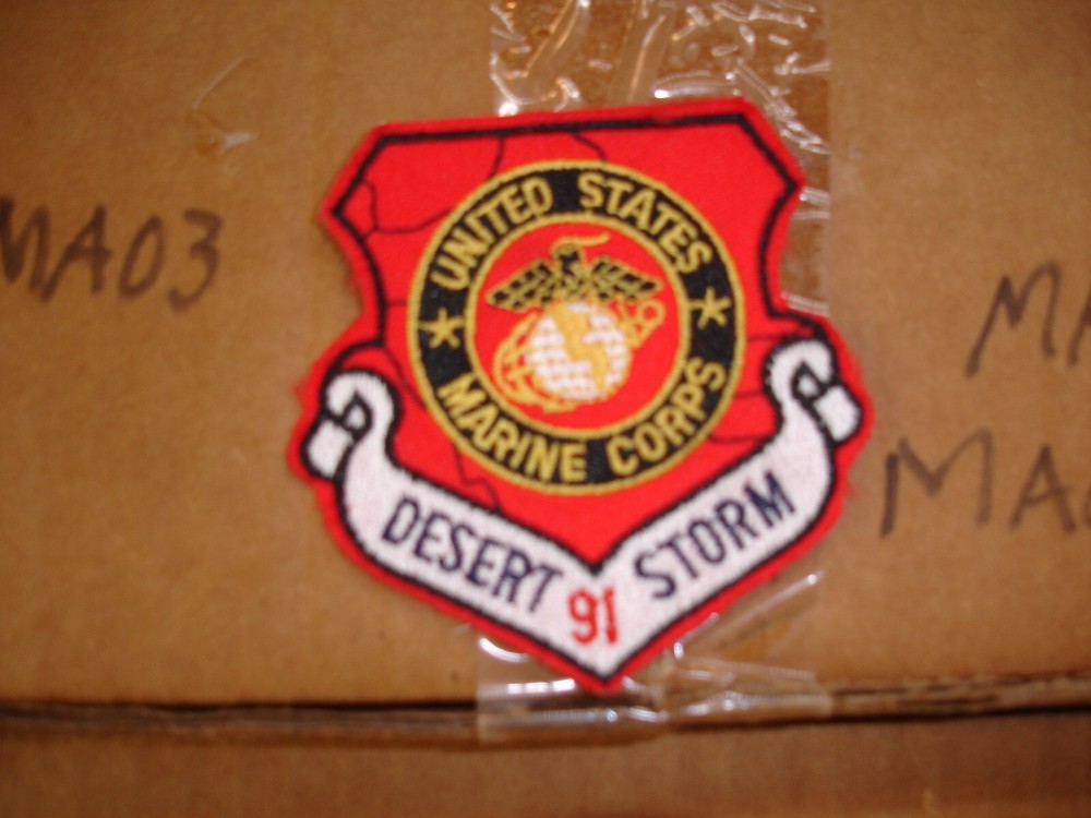 Marines Desert Storm Patch
