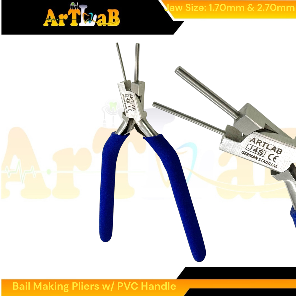 Jewelry Wire Loop Forming Pliers, Round Nose, Small & Large Loop Making Pliers