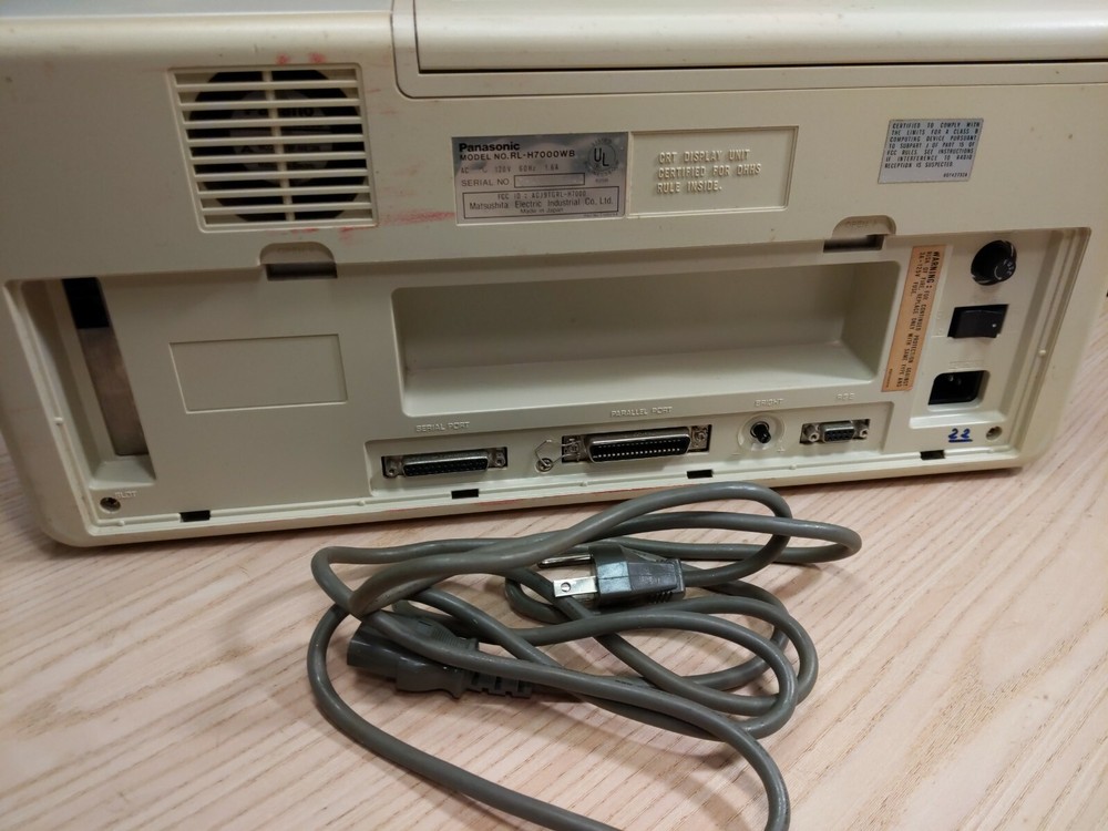 Panasonic Sr. Partner Computer Model RL-H7000WB