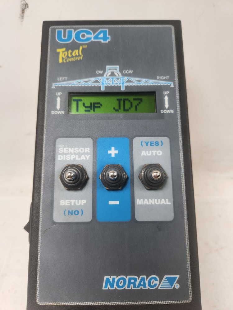 Norac UC4 control panel. Sprayer boom height control JD7