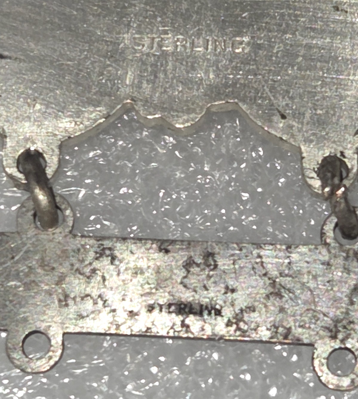 WWII AAF Technician Badge with AP INSTRUMENT SP. Bar Marked Sterling Silver