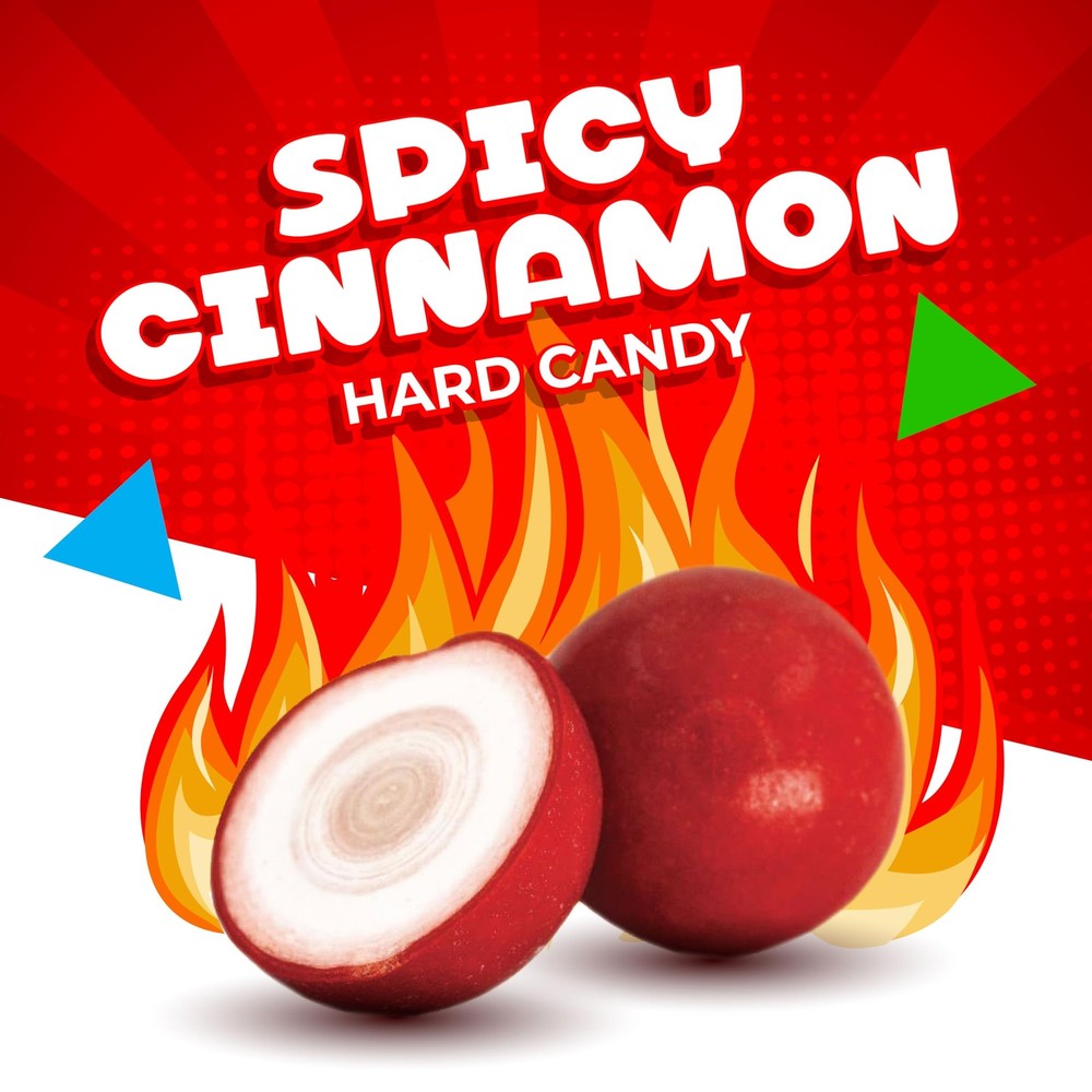 Cinnamon Jawbreakers | 1 Pound Bag | Individually Wrapped Hot Cinnamon Candy ...