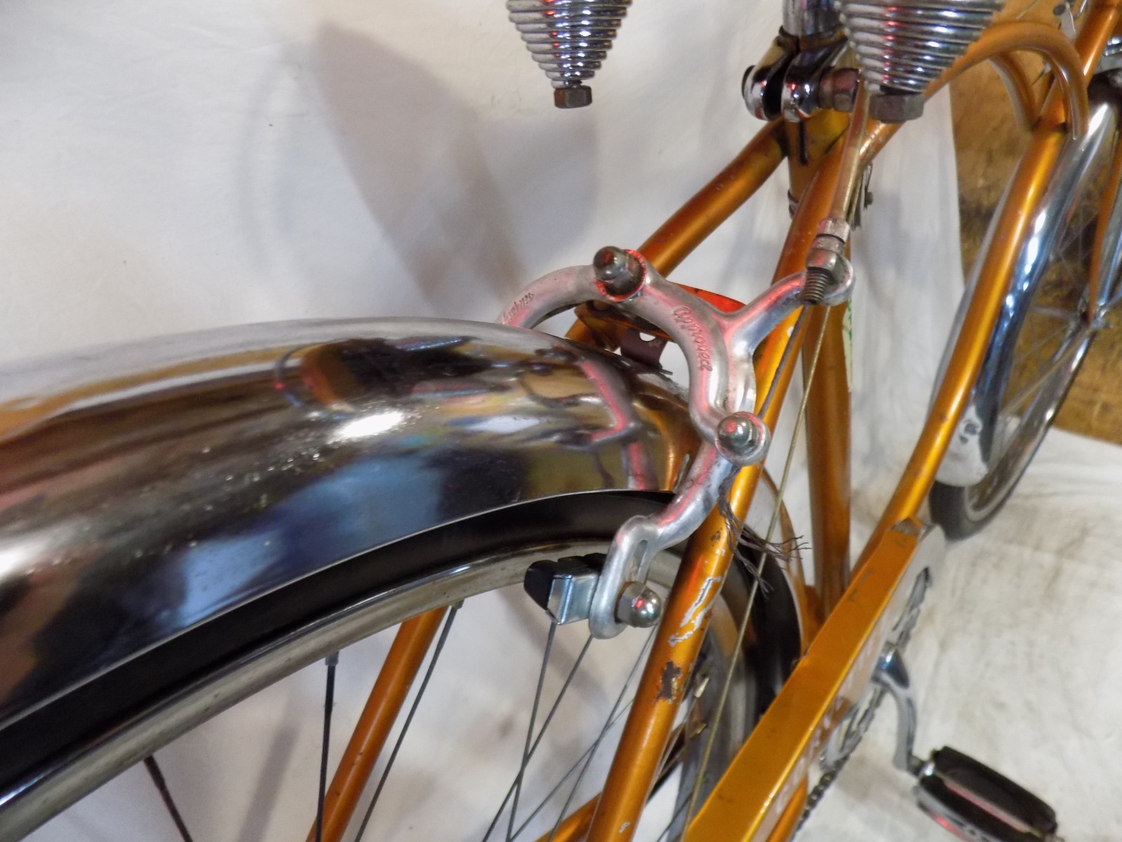 1965 SCHWINN CORVETTE II MENS 3-SPEED COPPERTONE CRUISER BIKE JAGUAR PANTHER S7!