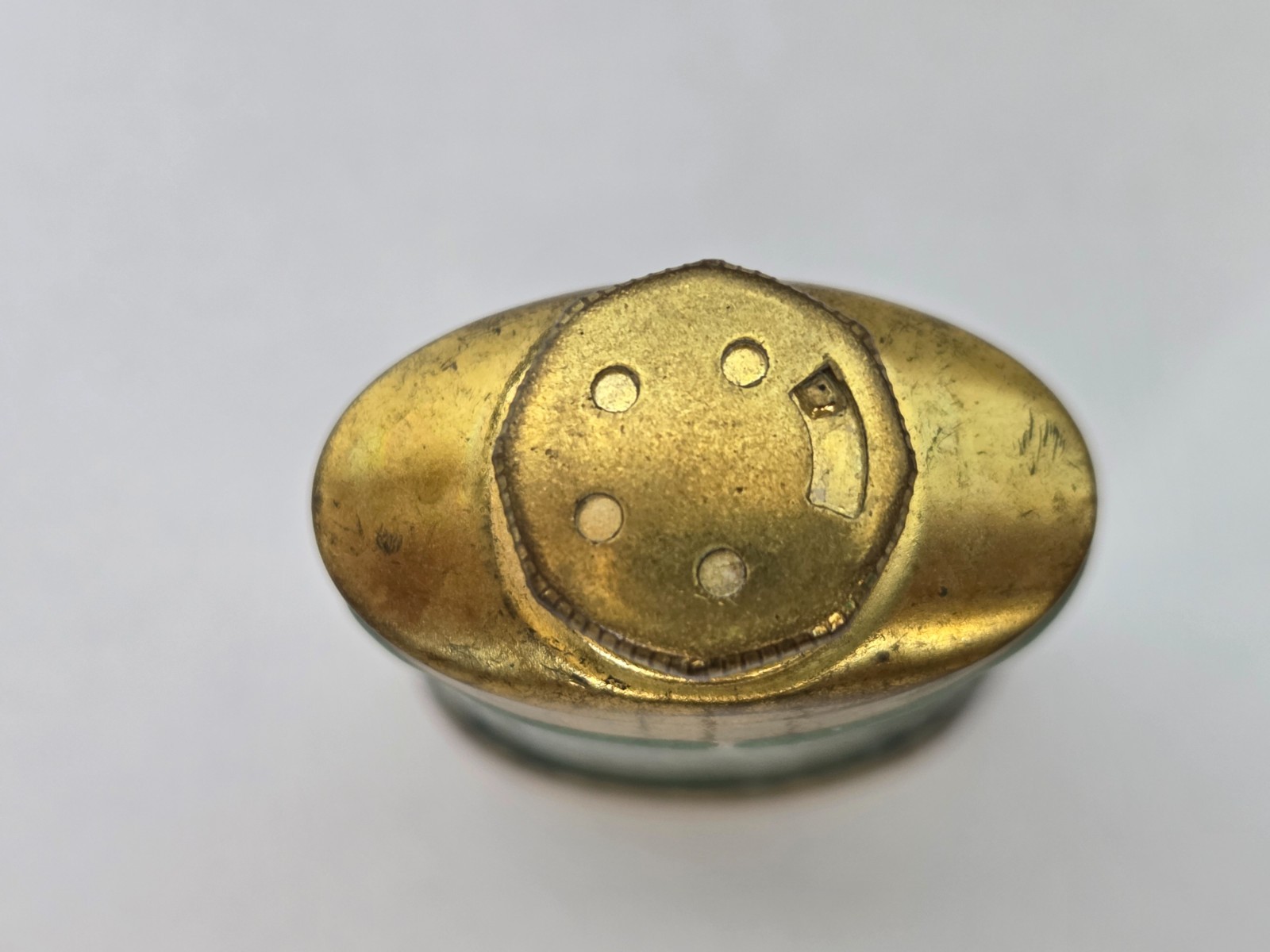 VINTAGE COLGATE'S BABY SAMPLE TALC TALCUM POWDER TIN ADVERTISING