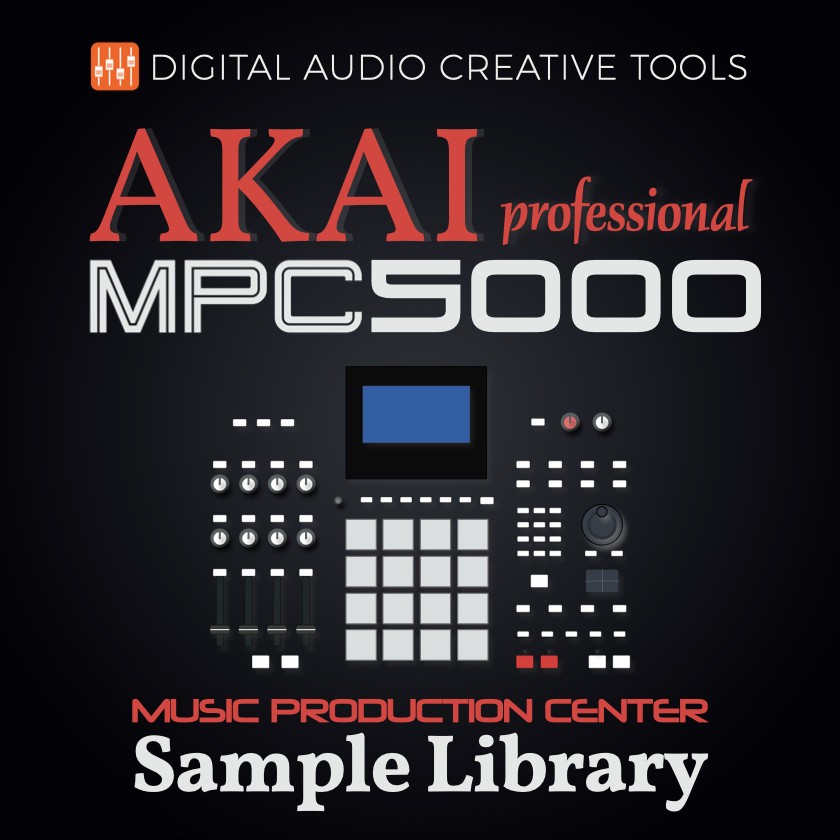 Akai MPC5000 Sample Library (1,500 Samples) - Instant Access