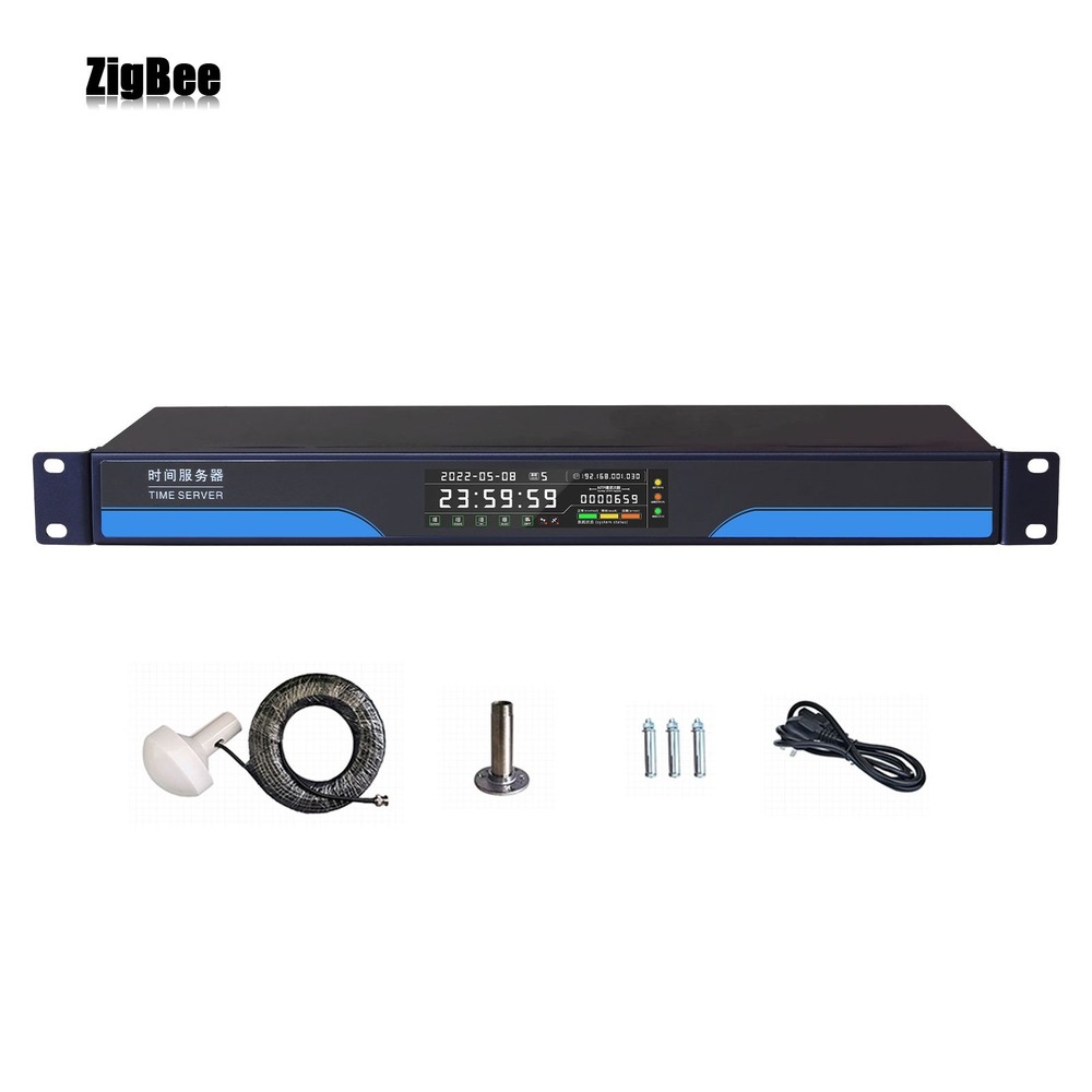 NEW Network Time Server for Beidou Dual Module GPS PTP Clock NTP Server IEEE1588