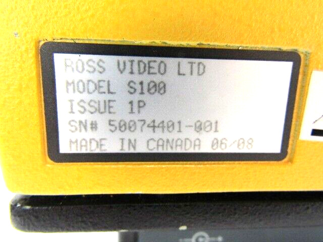 Ross Video S100 Synergy 100 USB Controller