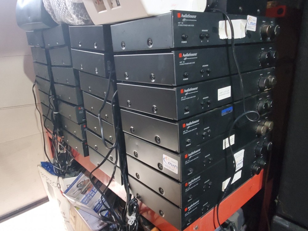 AudioSource AMP 100 2-Channel Stereo Power Amplifier Tested Working