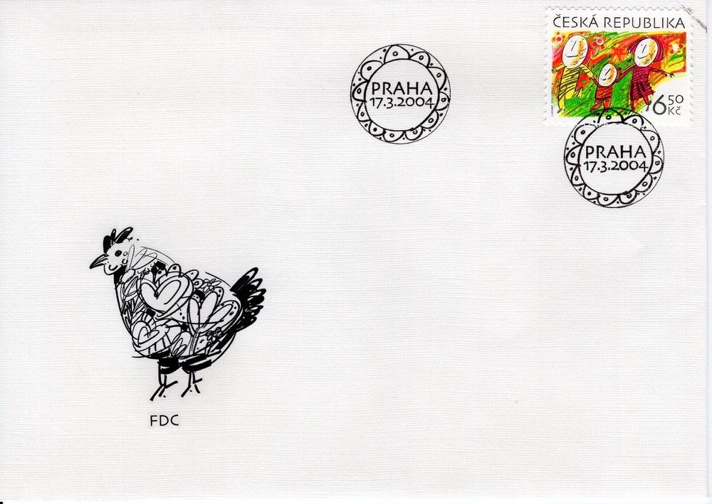 CZECH REPUBLIC   2004 Easter  FDC5776