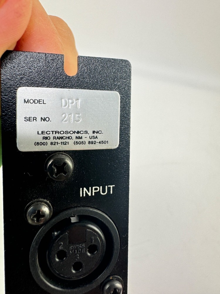 LECTROSONICS DP1 Dynamic Processor