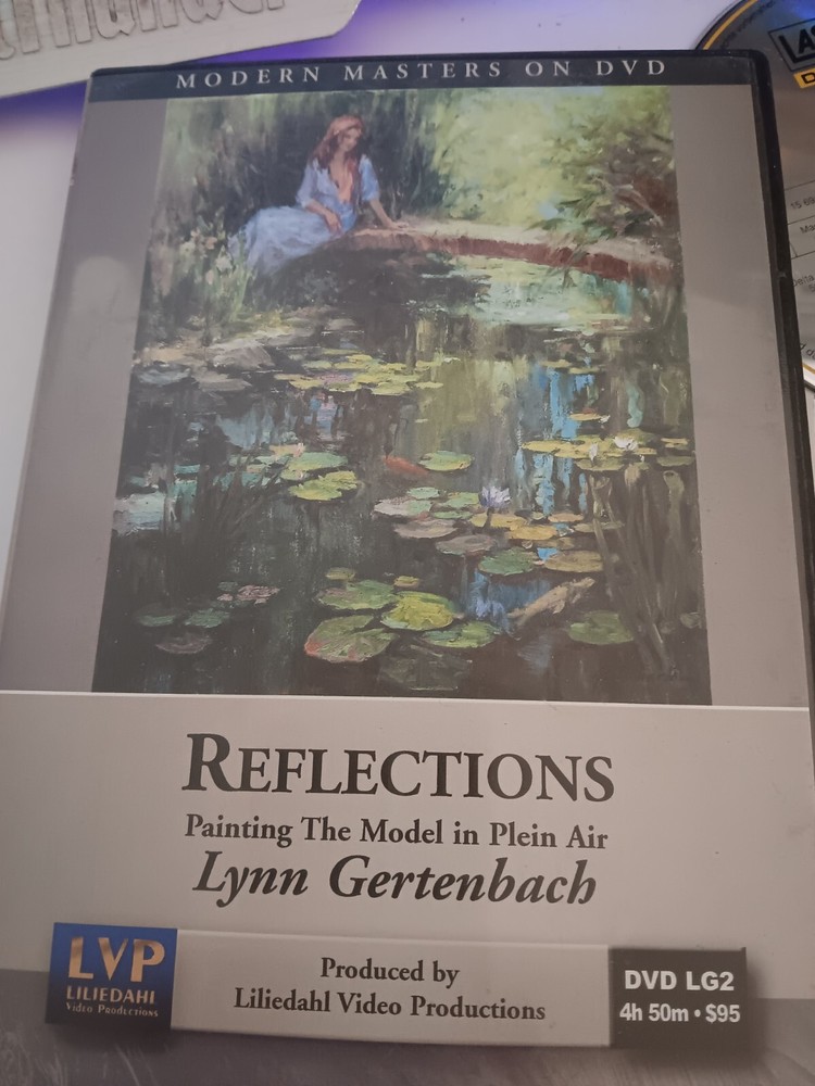 Lynn Gertenbach: Reflections - Art Instruction DVD good condition 2 disc