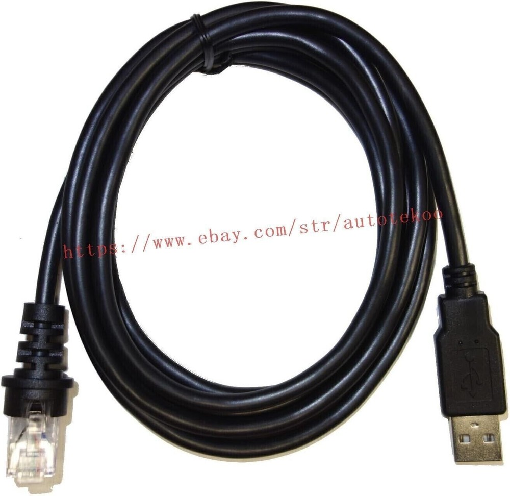 6FT USB Cable For Honeywell Metrologic MS7120 MS9540 MS5145 Reader