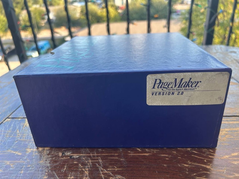 Aldus PageMaker Macintosh Boxed Software Large Disk Lot Manuals