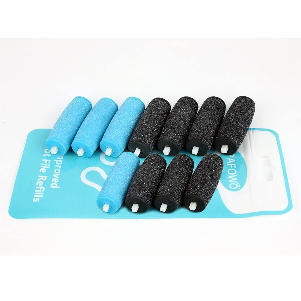 11 Pack Include 7 Extra Coarse & 4 Regular Coarse Replacement Roller Refill Head