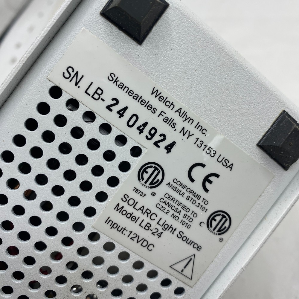 OPTIM INCORPORATED MS-24 MINIATURE LIGHT SOURCE PART NO: 004793 OPERATING MANUEL