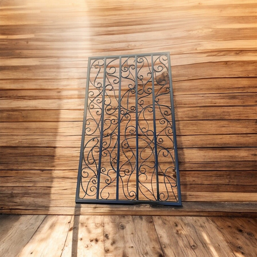 Wrought Iron Metal Gate 3x5’