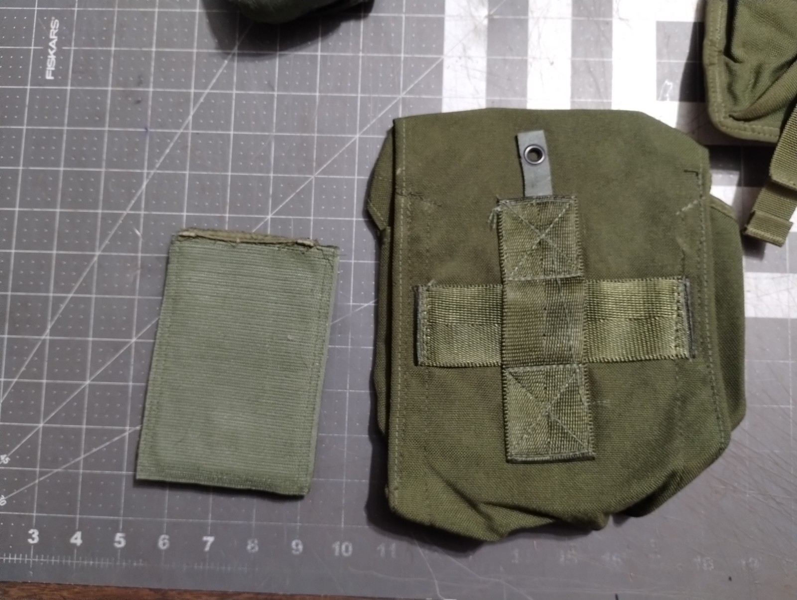 OD Green Used Pouch Lot, Tactical Tailor, Spec Ops, QM, Rigger Made?