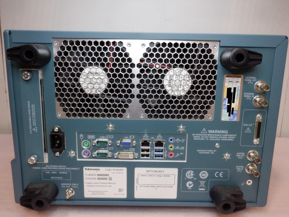 TEKTRONIX TLA6403 102 CHANNEL LOGIC ANALYZER