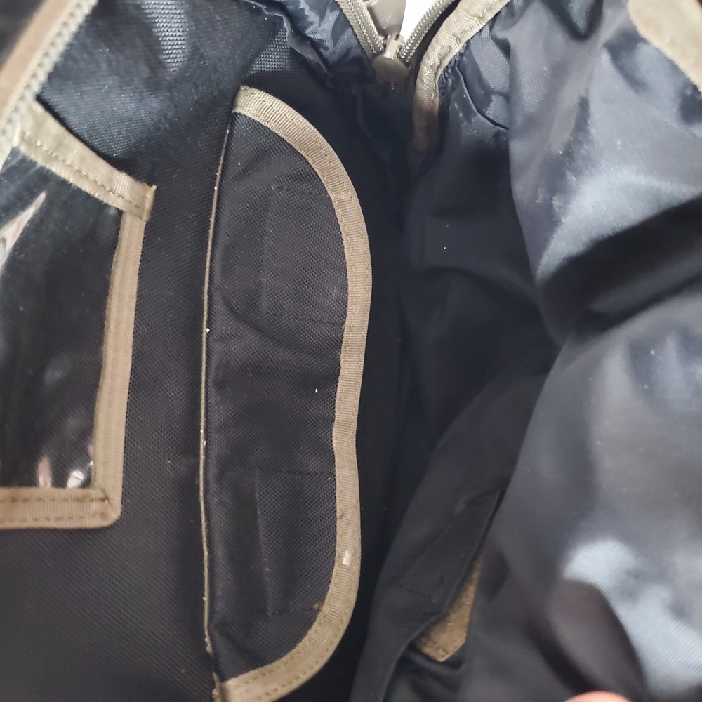 Bulletproof Backpack 1 Panel Insert Handgun Only Voodoo Tactical Bag Black Brown