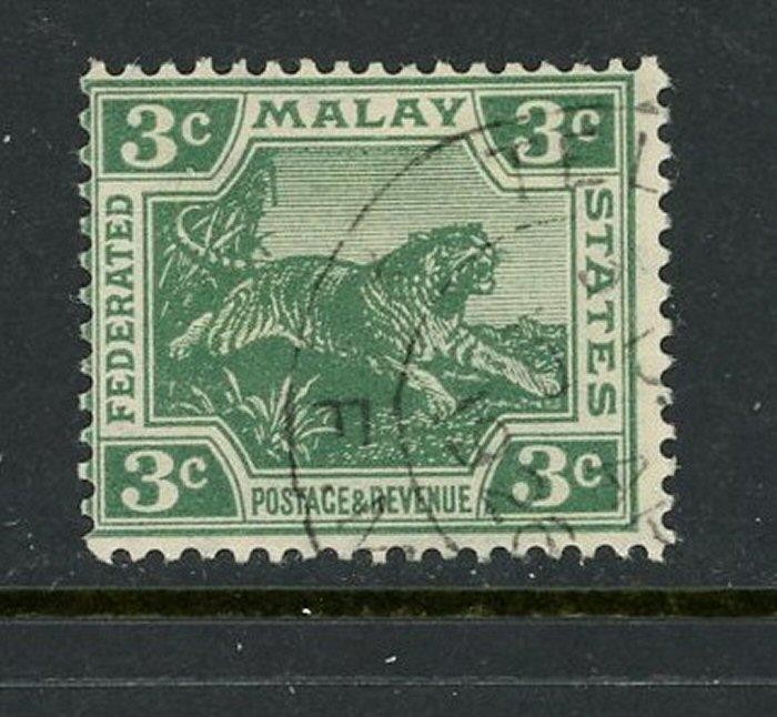 Malaya #54 Used