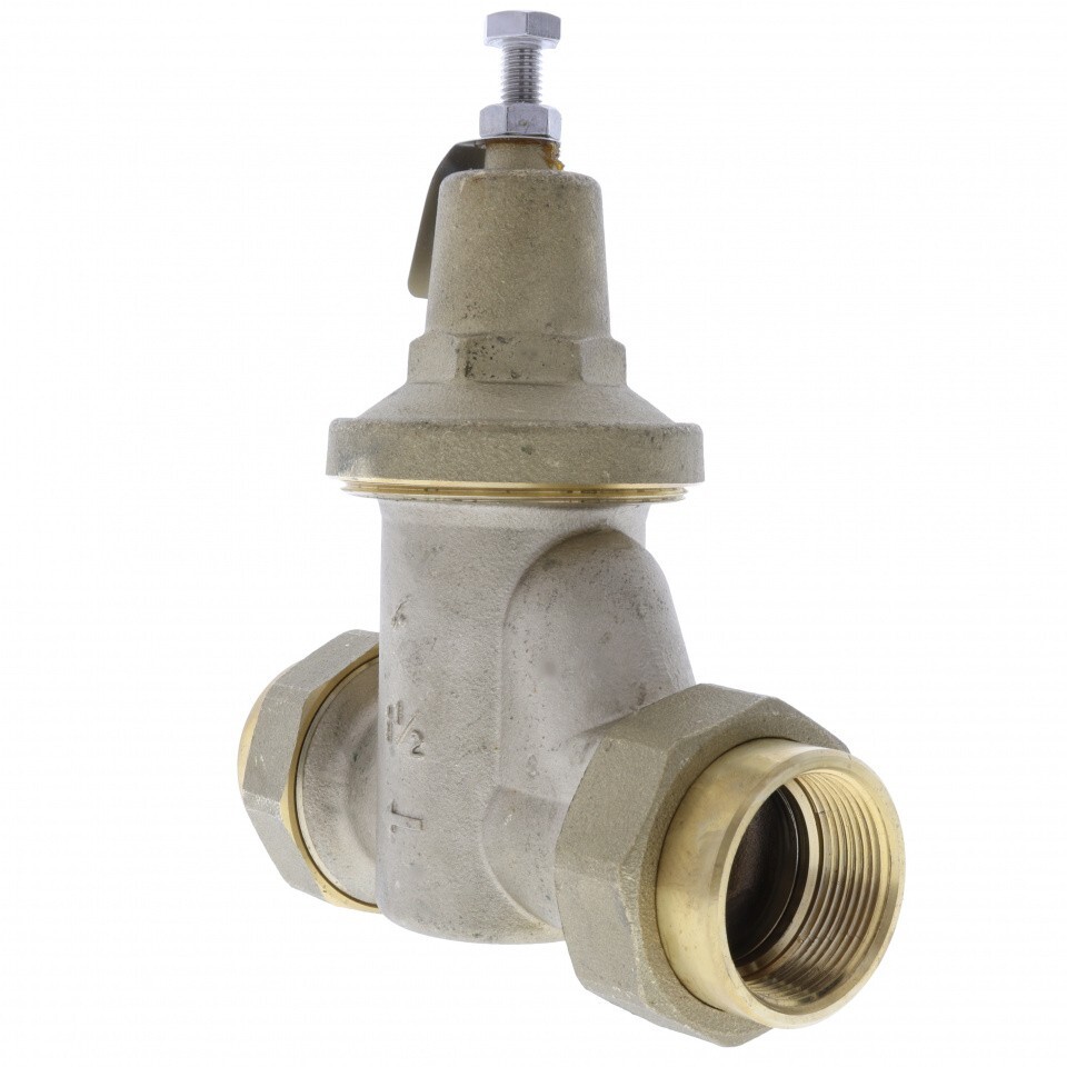 Pressure Regulator Double Union Lead Free Brass