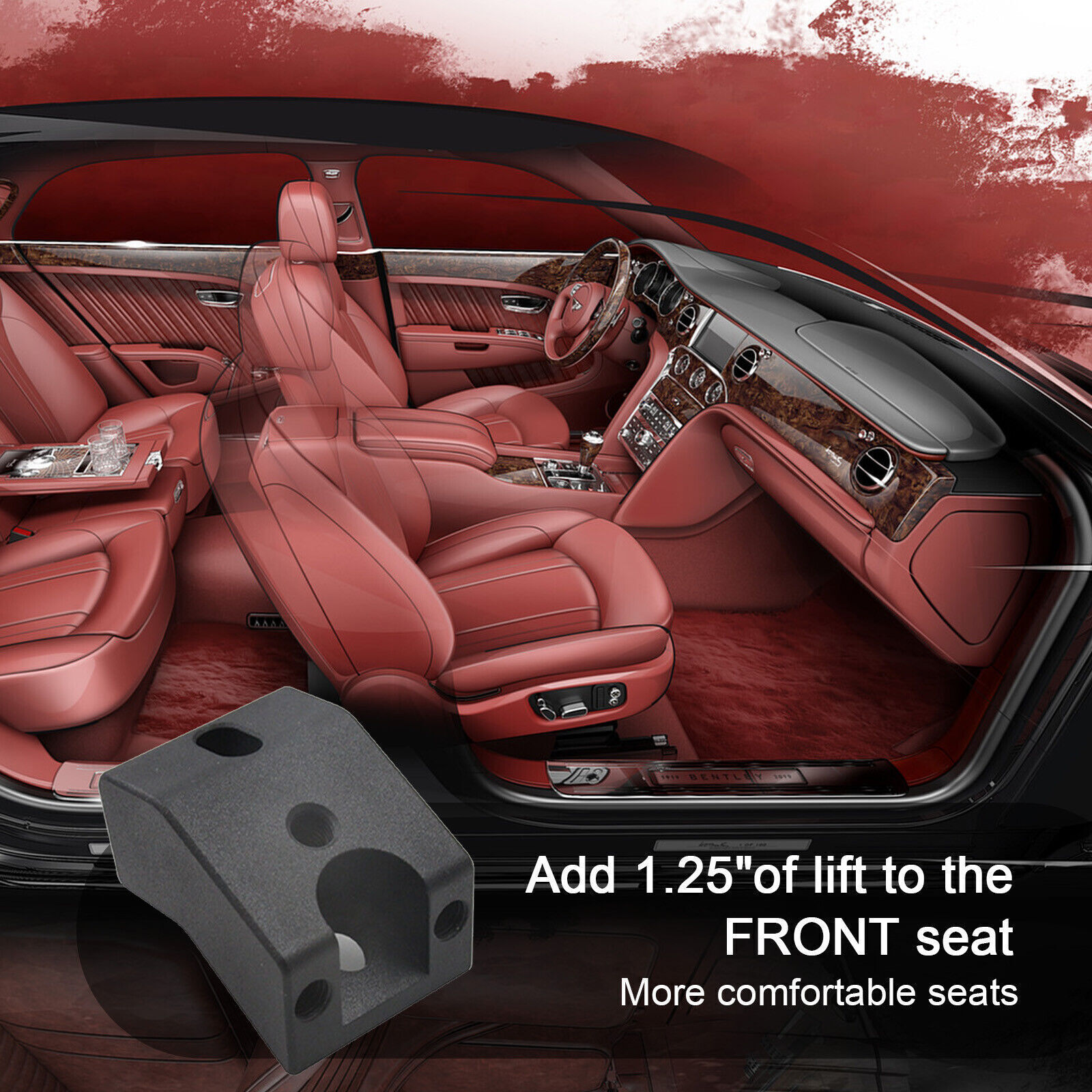 4PCS 1-1/4" Front Seat Spacers Jackers Lift Kit For Toyota Tacoma 4Runner FJ GX