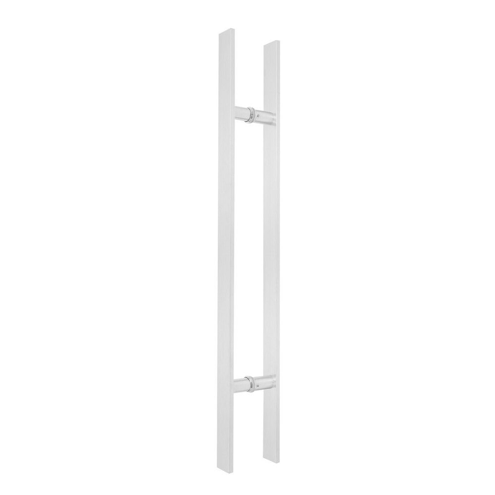 Double Sided Stainless Steel Door Handle Pair Pull Push Sliding Barn Door Handle